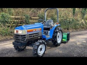 ISEKI SIAL 223 4WD Compact Tractor & New Flail Mower