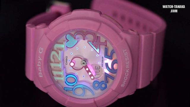 CASIO Baby-G Neon Dial Series BGA-131-4B3JF カシオ ベビージー ネオンダイアル смотреть онлайн