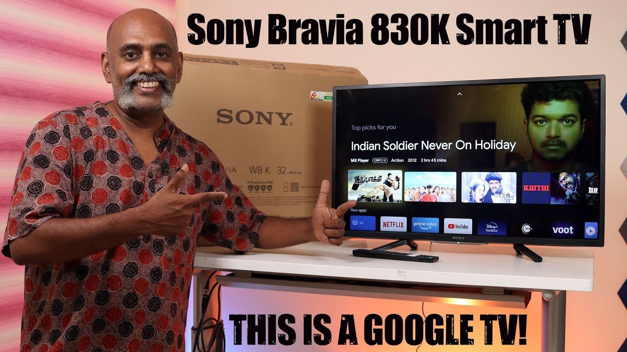 Sony Bravia W830K Smart TV review - This TV comes with Google TV UI смотреть онлайн