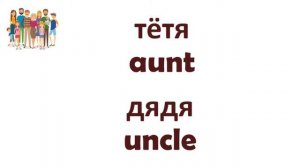 FAMILY Vocabulary in Russian | Family members | Learn Russian | Basic Russian
