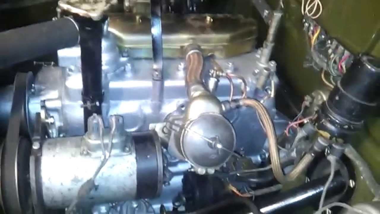 продолжаем собирать газ 69. запустили двигатель смотреть онлайн