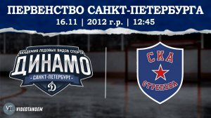 Динамо 12 - СКА Стрельна 12 / 16.11.2024