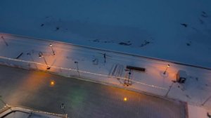 Флагшток - самый большой атмосферный каток в Санкт-Петербурге на берегу Финского залива