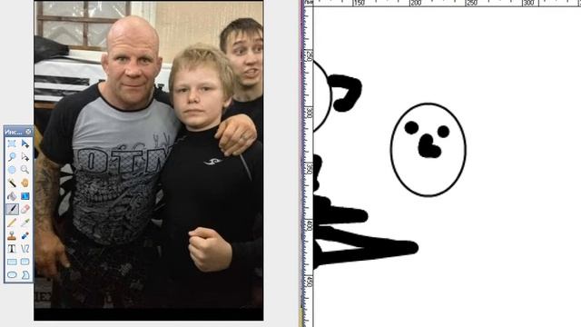 Отрисовка Суровых по фото смотреть онлайн