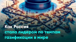 Как Россия стала лидером по темпам газификации в мире