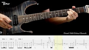Metallica - Orion Guitar Lesson With Tab Part.2 (Slow Tempo)