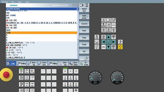 Additional information about profile turning and pattern repeat cycle in Siemens SINUMERIK828D смотреть онлайн