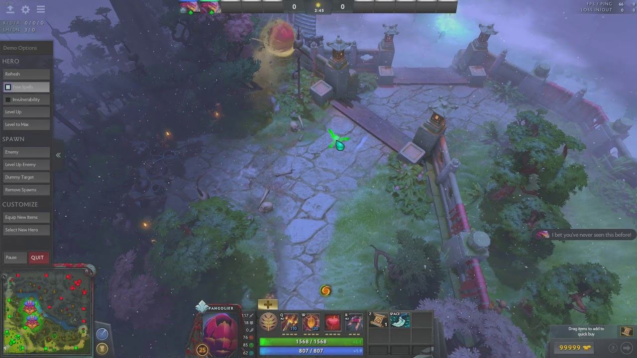 Dota 2 Pangoleir Rolling thunder bug смотреть онлайн
