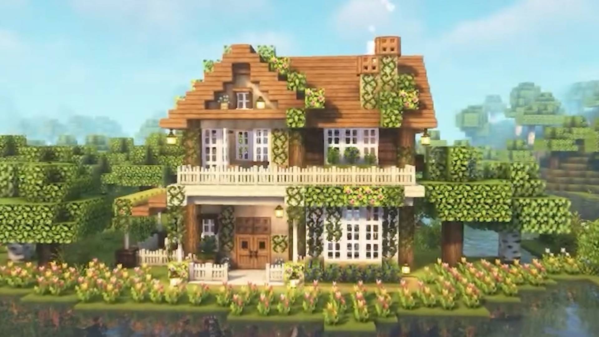 Майнкрафт Как Построить Дом. Minecraft крутые постройки. #Minecraft #Майнкрафт