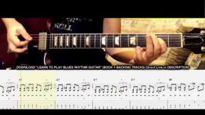 12 Bar Guitar Riffs In 10 Rhythm Styles (tab)