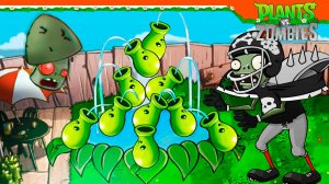 🌻 ВОДОПАД ГОРОХОСТРЕЛОВ! МОД ГИБРИД ПВЗ 🧄 Plants vs Zombies Hybrid (Растения против зомби гибрид)