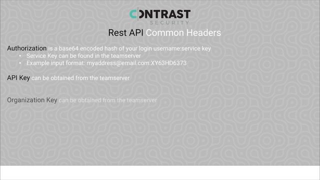 Contrast API: Introduction смотреть онлайн