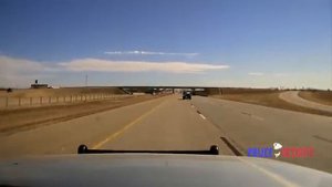 Raw Dashcam Video Oklahoma High Speed Chase Ends In Crash