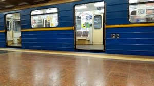 (г. Харьков) 81-718/719 на станции Победа (Алексеевская линия)