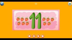 Цифры для детей.Учимся считать до 20