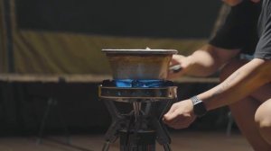 35℃ Solo Camping in Hot Summer with My Dog . Cozy Relaxing in the Tent . Sound of Grass Bug ASMR