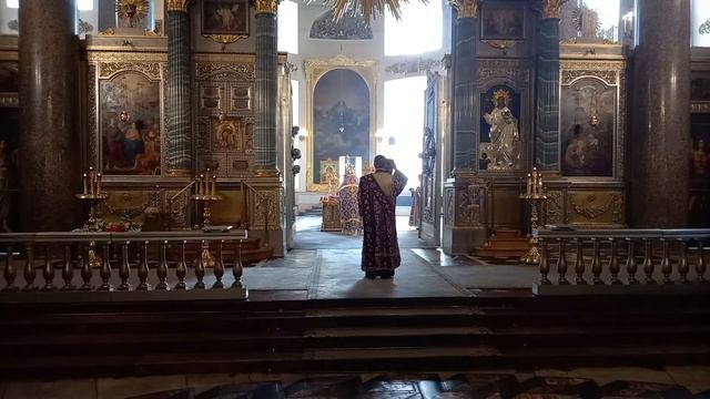 Божественная литургия в Неделю 5-ю Великого поста