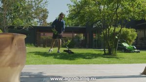 Аккумуляторная коса Greenworks GD40BC