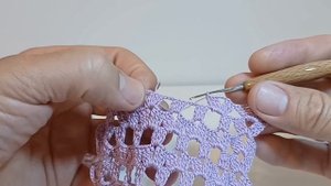 Овальная Салфетка крючком. Вторая часть. #вязание