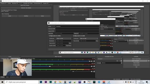 FAZER LIVE EM VARIAS PLATAFORMAS AO MESMO TEMPO NO OBS STUDIO - Multiple RTMP outputs plugin смотреть онлайн