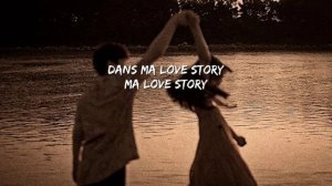 Indila - love story ( lyrics + sped up )