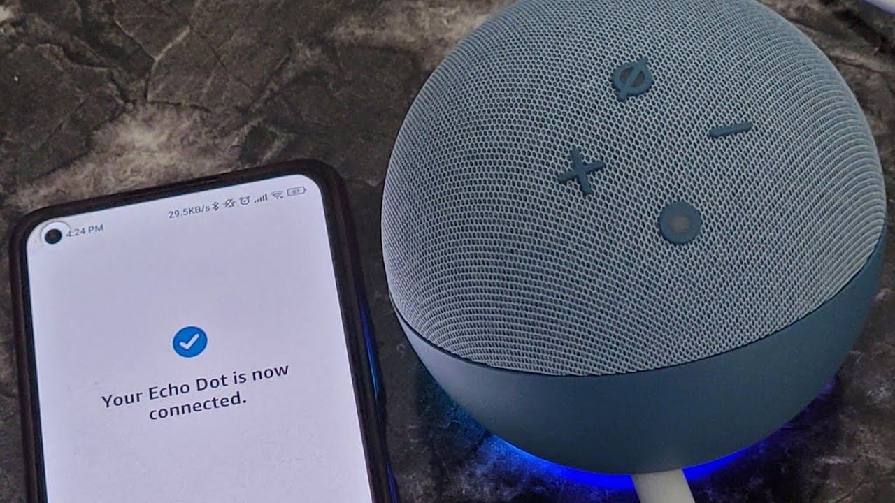How to connect alexa to phone | Echo dot 4th generation setup | Connect alexa to wifi смотреть онлайн