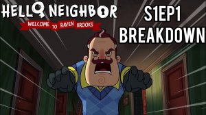 Hello Neighbor: Welcome to Raven Brooks Episode 1 Breakdown! Secrets and Easter Eggs