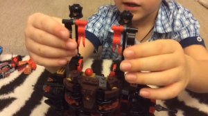 Обзор на Lego Nexo Knights: Роковое наступление Генерала Магмара (70321) и Пиццерия на колёсах .