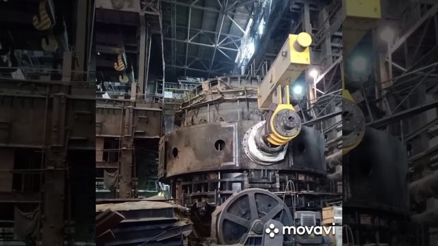 Замена конвертера N4. Кислородно-конвертерный цехN2 . смотреть онлайн