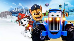 СИНИЙ ТРАКТОР ИГРОМАН И ЩЕНЯЧИЙ ПАТРУЛЬ ИГРОВОЙ МУЛЬТИК ДЛЯ ДЕТЕЙ