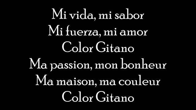 Color Gitano - Kendji Girac - Lyrics смотреть онлайн