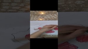 Рисую тапо-лапку.
Рисуй со мной.