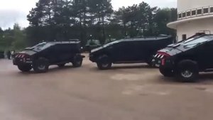 Бронеавтомобили Фалькатус (Каратель) в Севастополе