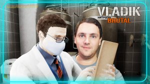 VLADiK BRUTAL Прохождение ⫸ Пародия на Half-Life ⫸ 1