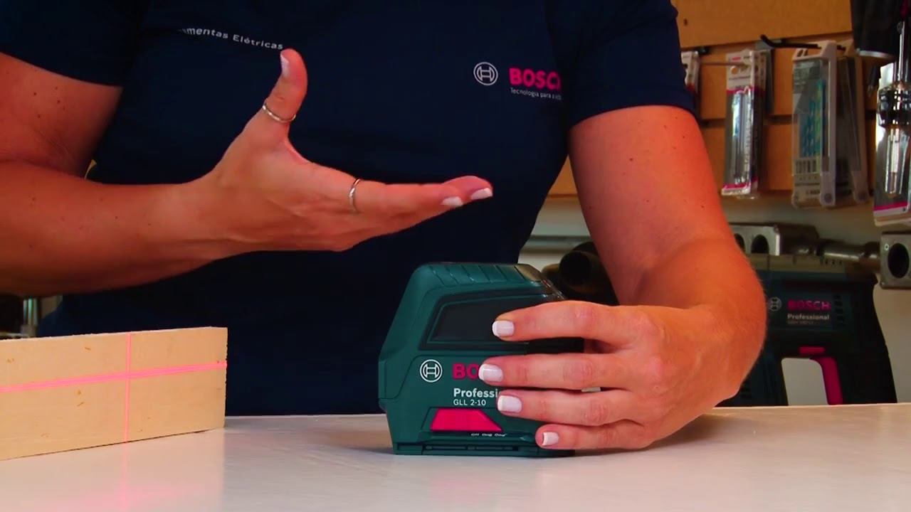 Nível à Laser de Linhas GLL 2-10 BOSCH смотреть онлайн