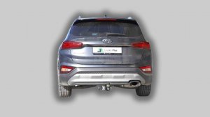 Установка фаркопа H230-E на HYUNDAI SANTA FE IV (TM) 2018 - 2020 г. в
