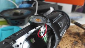 спалил динамик от игрушки (жёстко)