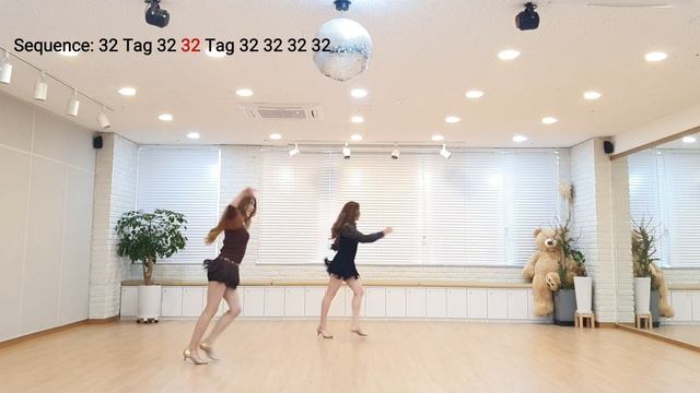 Samba Tempo- Line Dance 섹시 삼바 라인댄스👍👍👍 смотреть онлайн