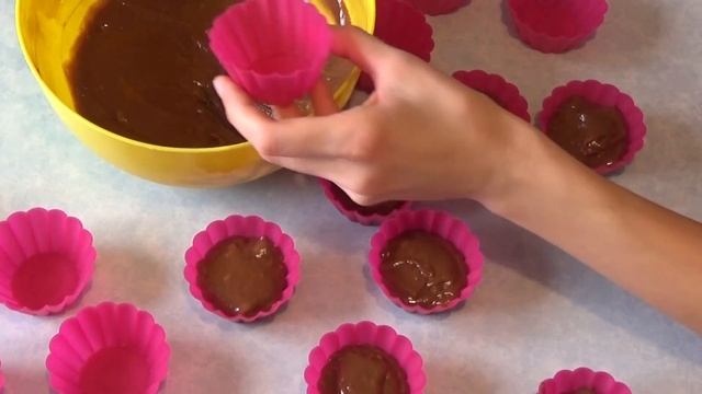 Капкейки рецепт или маффины шоколадные Крем для капкейков или маффинов смотреть онлайн