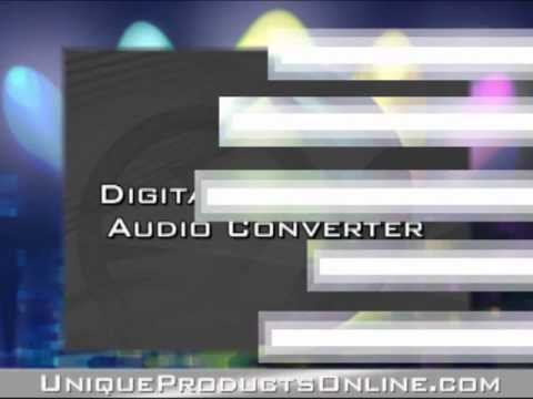 Digital to analog audio converter at UniqueProductsOnline.wmv