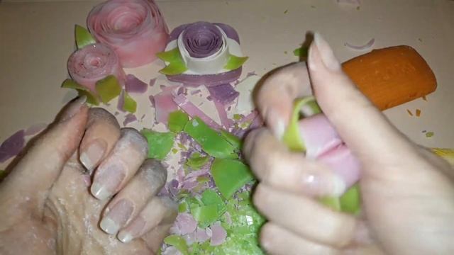 Dry soaps asmr set 🧼АСМР🔪 сухое мыло смотреть онлайн