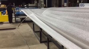 Экструдер для производства вспененного полиэтилена модель DM-EPE-105-1200