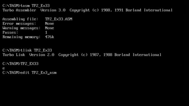 TD 2-Architecture des ordinateurs -assembleur 8086_partie 1 смотреть онлайн