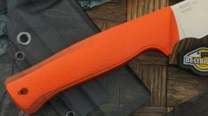 Нож-скиннер Owl Knife Ulula S, сталь Bohler N690, рукоять красная G-10