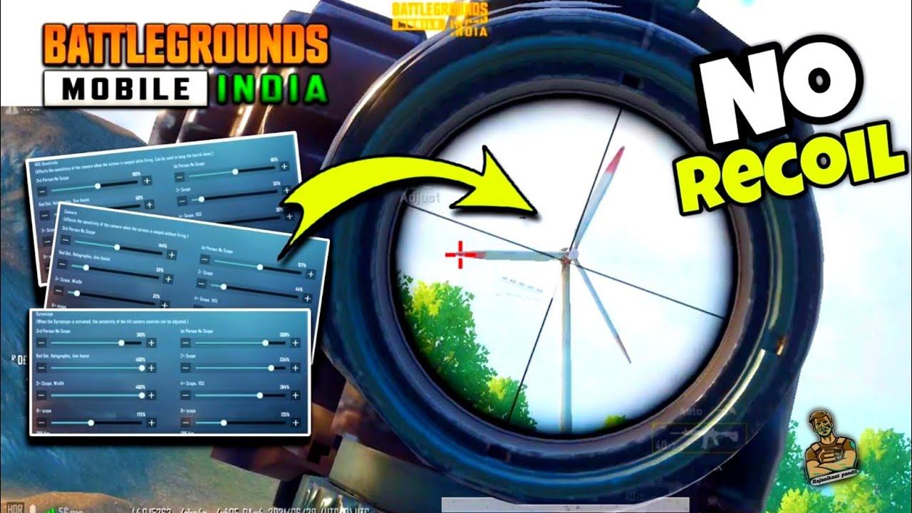 BGMI 2.5 UPDATE ZERO RECOIL SENSITIVITY🔥FOR LASER SPRAY(BGMI/PUBGM) ANDROID/IOS. смотреть онлайн