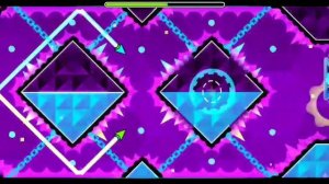 Прохождение Blast processing на 3 монеты в геометрии даш