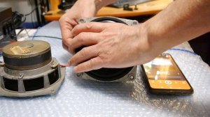 Проверка динамиков 20ГДС-3-8 (15ГД-11А)