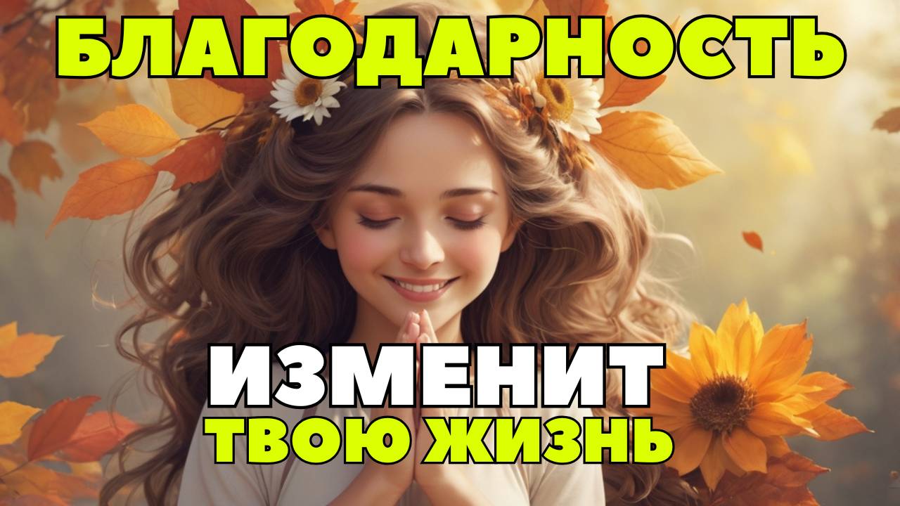 Сила благодарности: как она меняет жизнь