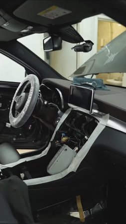 Улучшение штатного звука Mercedes GLC