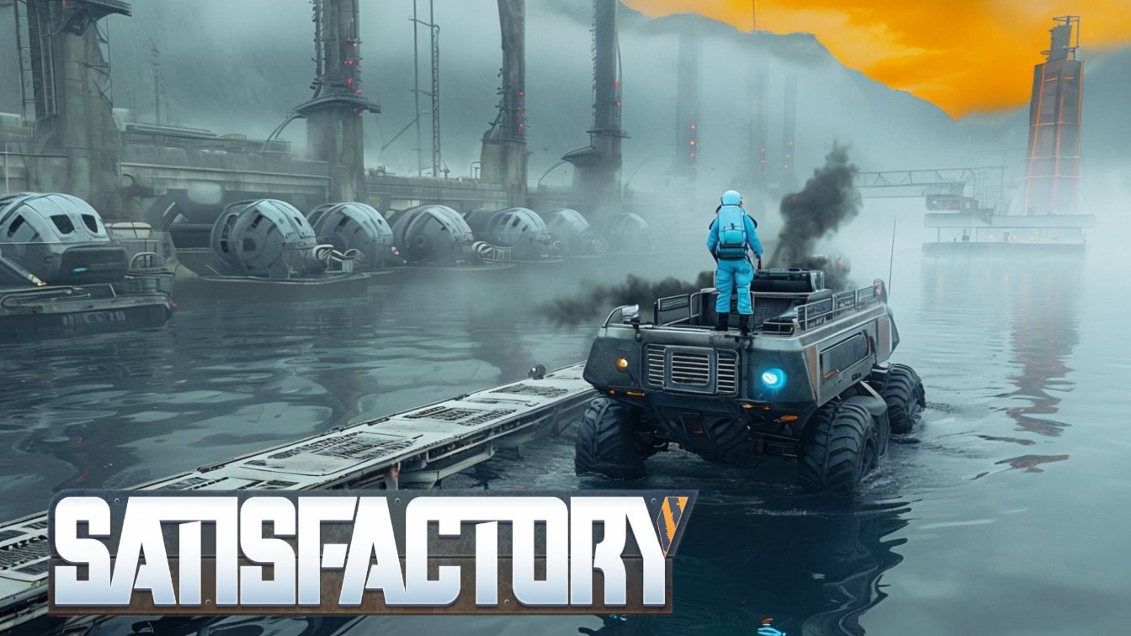 Satisfactory №60 Режим "Исследователь"4k 60к/с - Стройка 2 ГЭС ч.3. #satisfactory